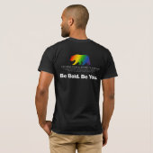Gala Pride & Diversity BE Bold T-shirt (Achterkant volledig)