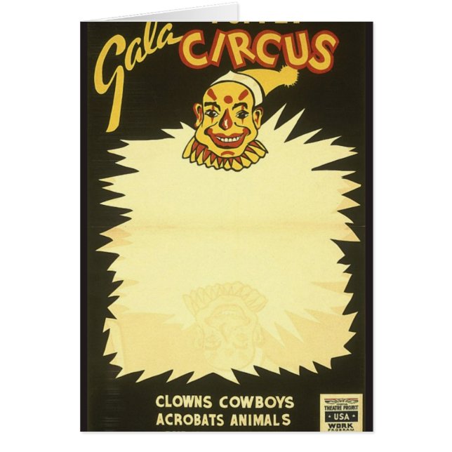 Gala puppet circus Clowns (Voorkant)