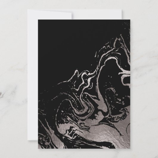 Gala Save the Date Card Kaart (Achterkant)