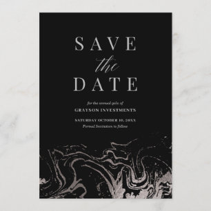 Gala Save the Date Card Kaart