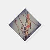 Gala vogels in boom2 servet (Hoek)