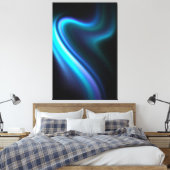 Galactic Aurora Polaris Stretched Canvas Afdrukken (Insitu (Slaapkamer))
