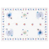 Galactic Avontuur Party Tafelkleed (Voorkant (Horizontaal))