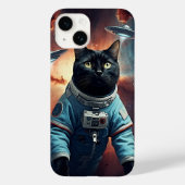 Galactic Cat Astronaut Case-Mate iPhone Case (Achterkant)
