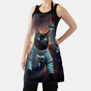 Galactic Cat Astronaut Schort