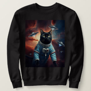 Galactic Cat Astronaut Trui