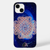 Galactic Celtic Love Knot Case-Mate iPhone Case (Achterkant)