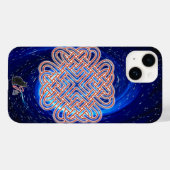 Galactic Celtic Love Knot Case-Mate iPhone Case (Achterkant (horizontaal))