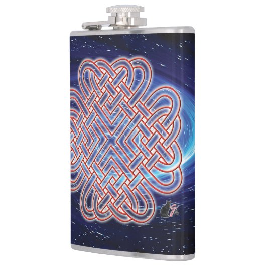 Galactic Celtic Love Knot Heupfles (Links)