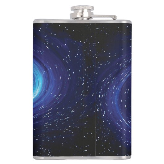 Galactic Celtic Love Knot Heupfles (Achterkant)