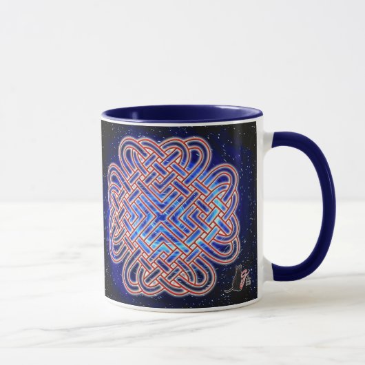 Galactic Celtic Love Knot Mok (Rechts)