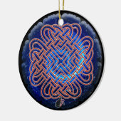 Galactic Celtic Love Knot Ornament (Links)