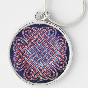 Galactic Celtic Love Knot Sleutelhanger