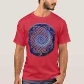 Galactic Celtic Love Knot T-Shirt (Voorkant)