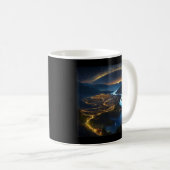 Galactic Chic: het thema van de Gepersonaliseerd r Koffiemok (Voorkant rechts)