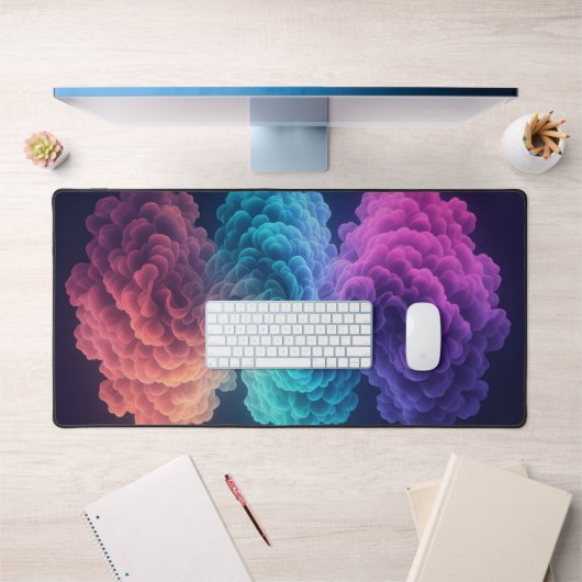 Galactic cloud design desk mat  (Kantoor 1)