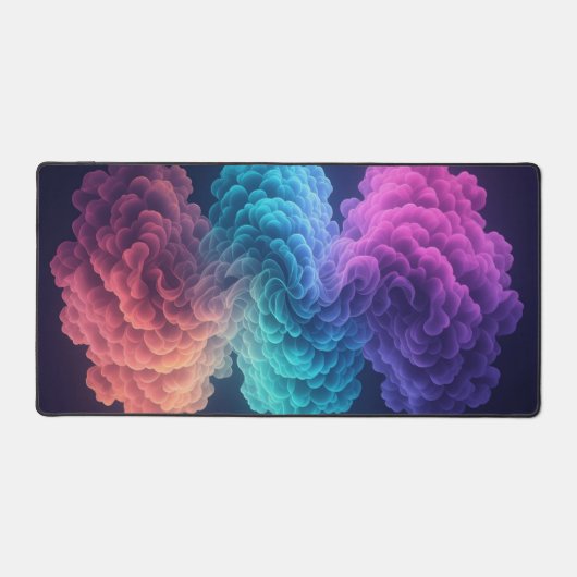 Galactic cloud design desk mat  (Voorkant)