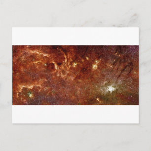 Galactic Core of the Milky Way Galaxy Briefkaart