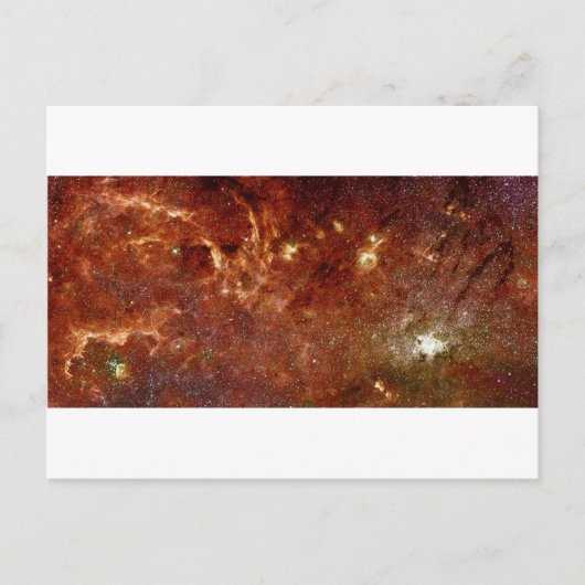 Galactic Core of the Milky Way Galaxy Briefkaart (Voorkant)