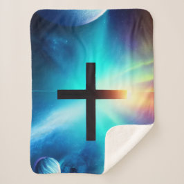 Galactic Cross Sherpa Blanket Deken