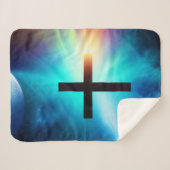 Galactic Cross Sherpa Blanket Deken (Voorkant (horizontaal))