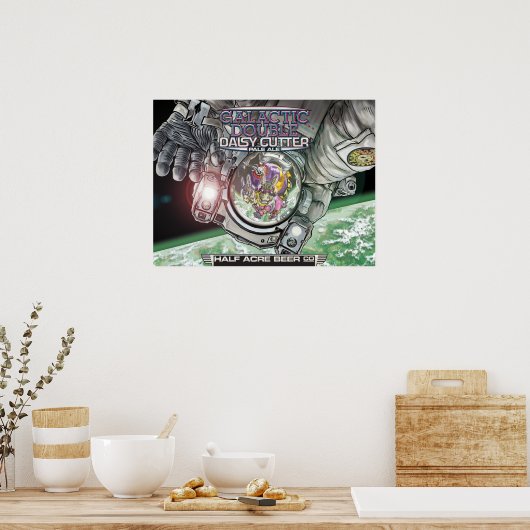 Galactic Double Daisy Cutter 2015 Poster (Keuken)