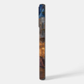 Galactic Dreams iPhone Shell: Een kosmische fusie Hoesje (Linkerkant)