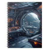 Galactic Dreams notebooks galaxy Notitieboek (Voorkant)