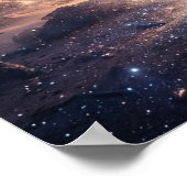 Galactic Elephant Starfall Sky Poster (Hoek)