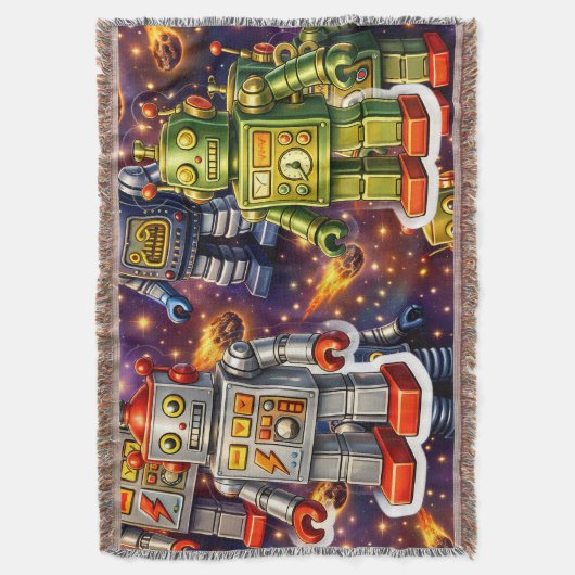 Galactic exploration cosmic art deken (Voorkant Verticaal)