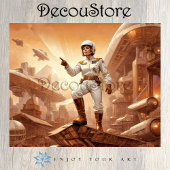 Galactic Explorer Decoupage Tissuepapier