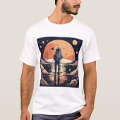 Galactic Explorer: reis voorbij de sterren T-shirt (Voorkant)