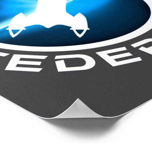 Galactic Federation Logo _1  Poster (Hoek)