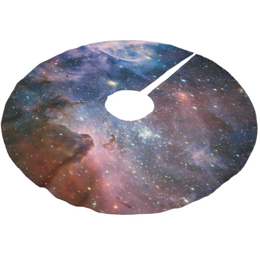 GALACTIC GALAXY RUIMTE THEMED CHRISTMAS TREE KERSTBOOM ROK (Gekanteld)