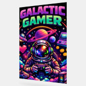 Galactic gamer acryl bord (Hoek)