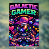 Galactic gamer acryl bord (Neutraal)