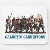 Galactic Gladiators Mousepad Muismat (Voorkant)
