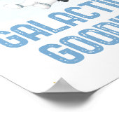 Galactic Goodies Astronaut Outer Space Birthday Poster (Hoek)