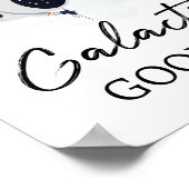 Galactic Goodies Space Party Astronaut Boy Sign Poster (Hoek)