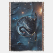 Galactic Grace: De Zwarte Zwaan. Deken (Voorkant Verticaal)