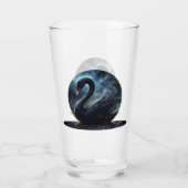Galactic Grace: De Zwarte Zwaan. Glas (Achterkant)