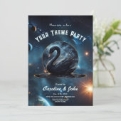 Galactic Grace: De Zwarte Zwaan. Kaart (Staand voorkant)