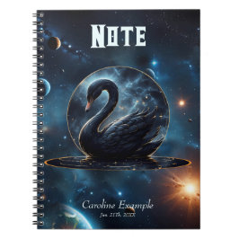 Galactic Grace: De Zwarte Zwaan. Notitieboek
