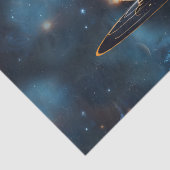Galactic Grace: De Zwarte Zwaan. Tissuepapier (Detail)