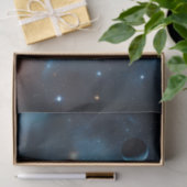 Galactic Grace: De Zwarte Zwaan. Tissuepapier (Geschenk)