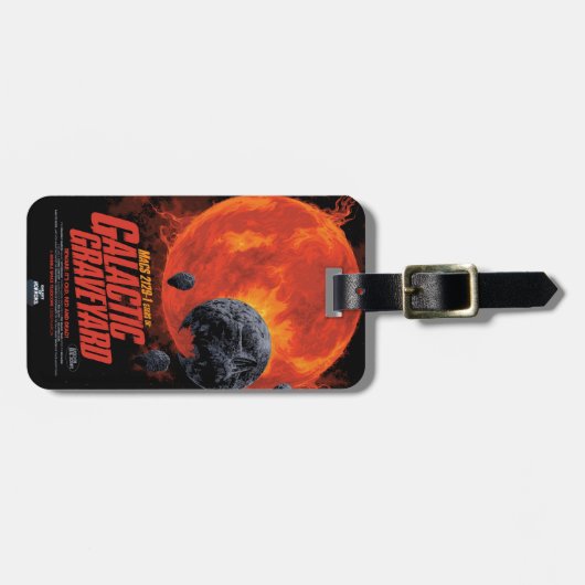 Galactic Graveyard Poster, Macs 2129-1. Bagagelabel (Voorkant horizontaal)