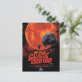 Galactic Graveyard Poster, Macs 2129-1. Briefkaart (Staand voorkant)