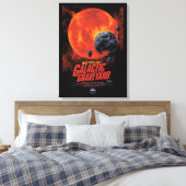 Galactic Graveyard Poster, Macs 2129-1. Canvas Afdruk (Insitu (Slaapkamer))