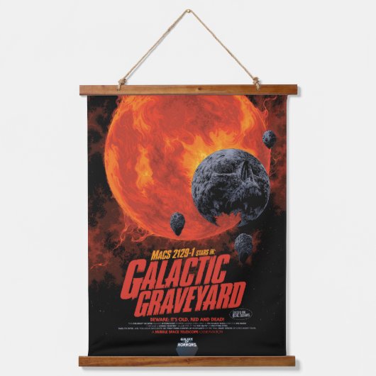 Galactic Graveyard Poster, Macs 2129-1. Hangend Wandkleed (Voorkant)