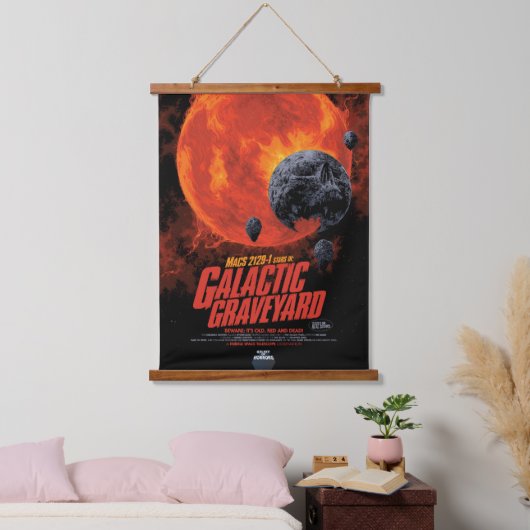 Galactic Graveyard Poster, Macs 2129-1. Hangend Wandkleed (Slaapkamer)